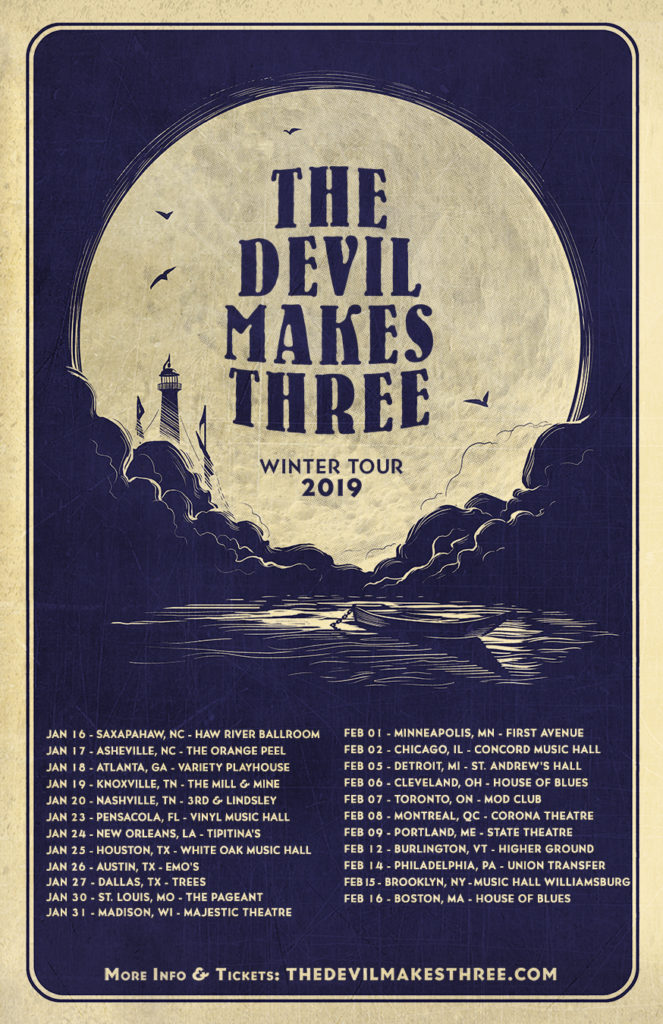 Devil Makes Three Winter 2019 Tour 