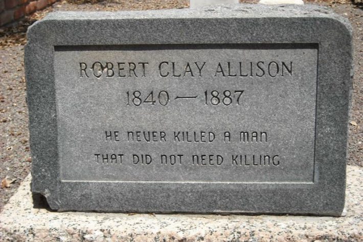 Clay Allison's Death