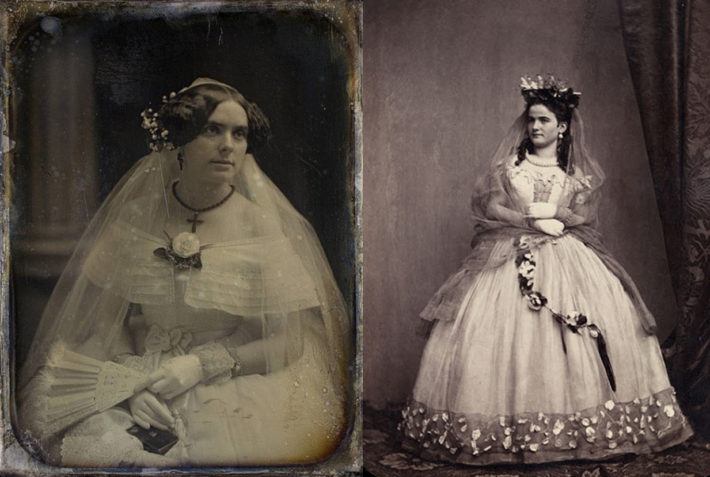 Gothic Western Fashion - Victorian Wedding Dress