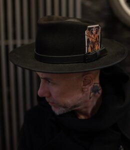 Gothic Western hat