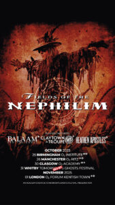 Fields of the Nephilim Live 2025
